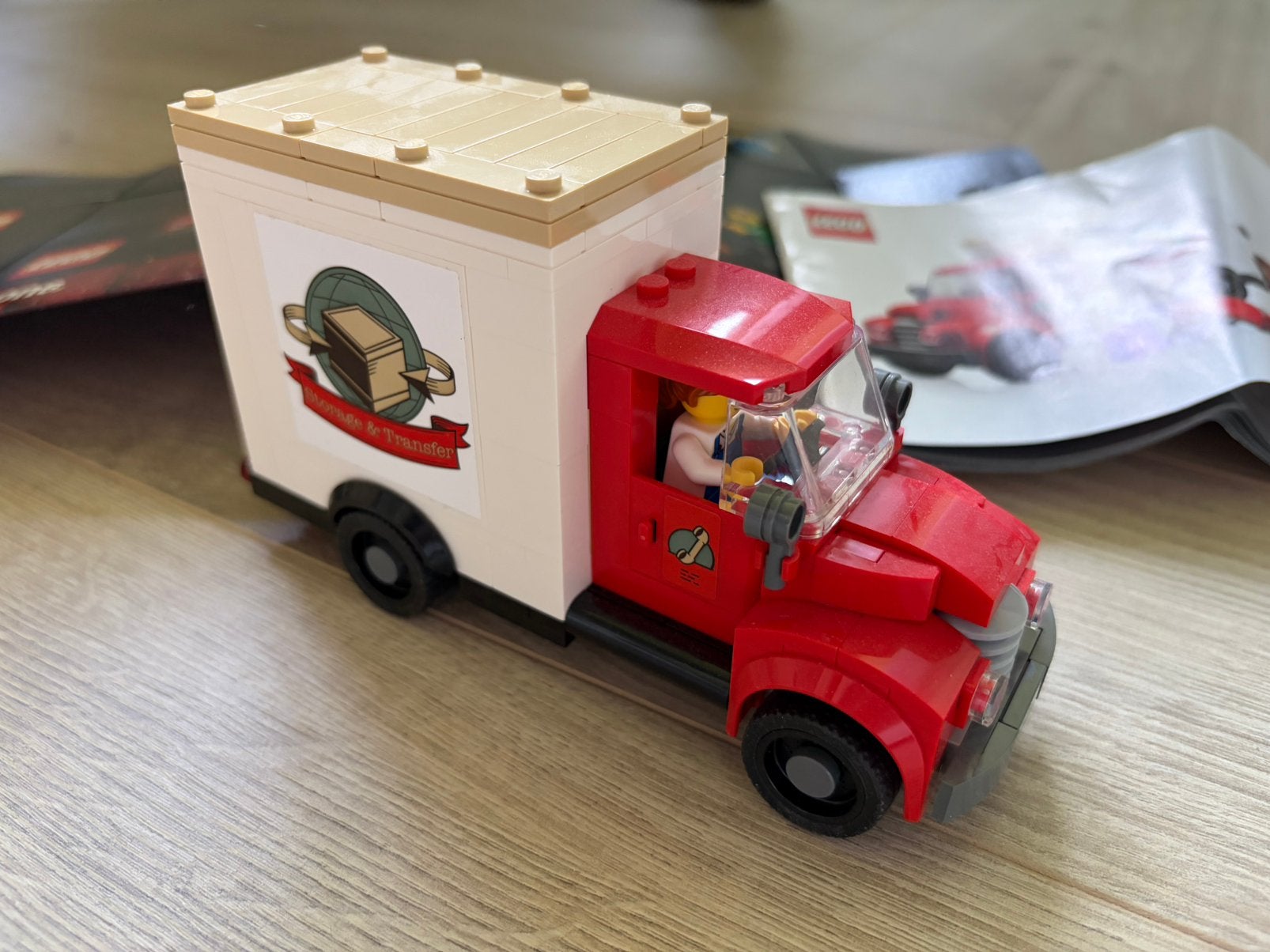 Lego 40586 moving truck, Lego, Ophalen of Verzenden, Zo goed als nieuw, Compleet
