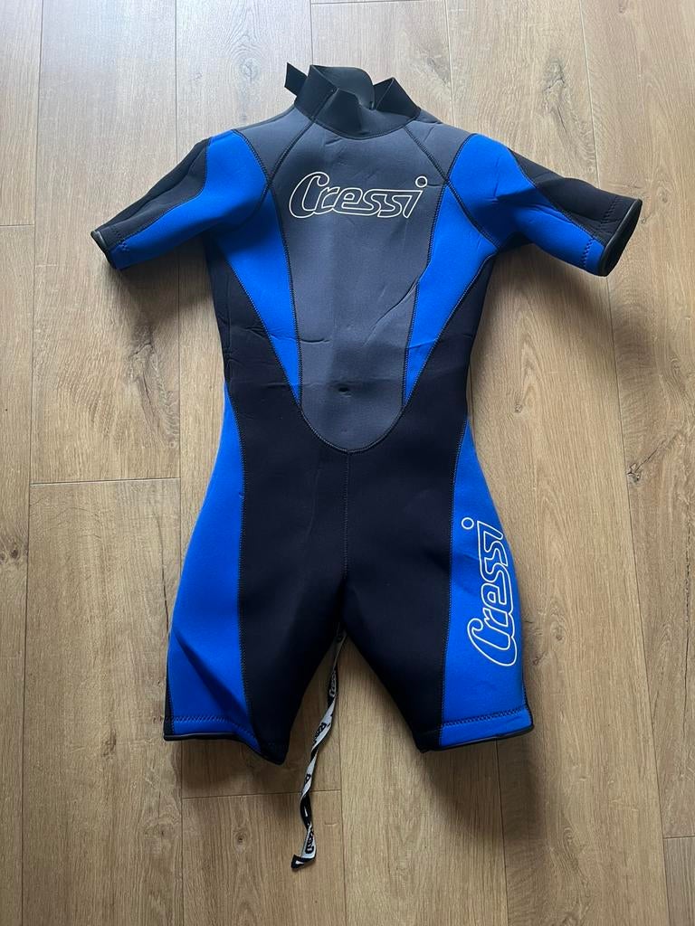 Cressi shorty dames maat 1, 2 (of 3) mm dik, Watersport en Boten, Duiken, Ophalen of Verzenden, Zo goed als nieuw, Duikpak