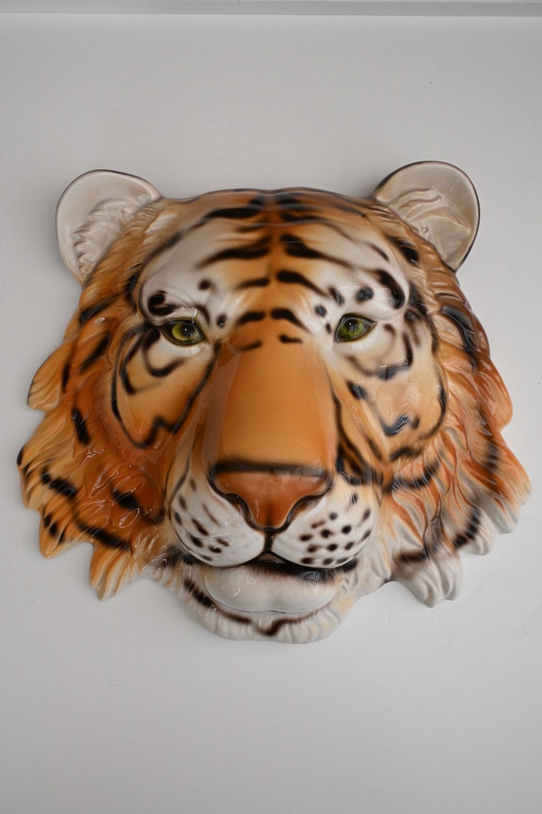 Groot Wandmasker Tijger van Italiaans Keramiek, Italy, Italy, Ophalen of Verzenden, Zo goed als nieuw