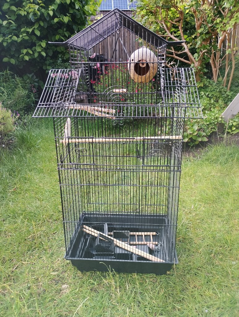 Mooie multifunctionele vogelkooi, Dieren en Toebehoren, Ophalen, Gebruikt, Metaal, Vogelkooi