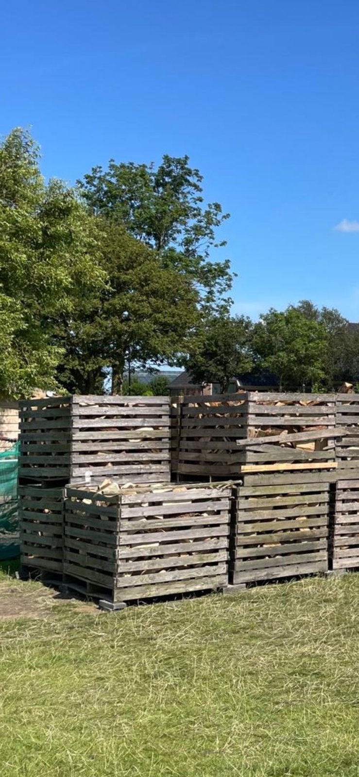 Eikenhout kachelhout - openhaardhout droog laatste kuub!, Tuin en Terras, Haardhout, Minder dan 3 m³, Ophalen, Eikenhout, Blokken