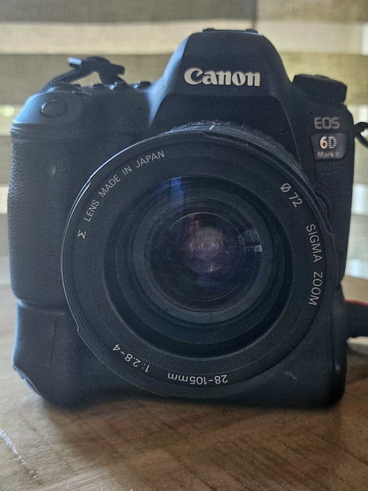 Canon 6D Mark II met accugrip, 2 accu's en 28-105mm lens, Spiegelreflex, Canon, Ophalen of Verzenden, Geen optische zoom