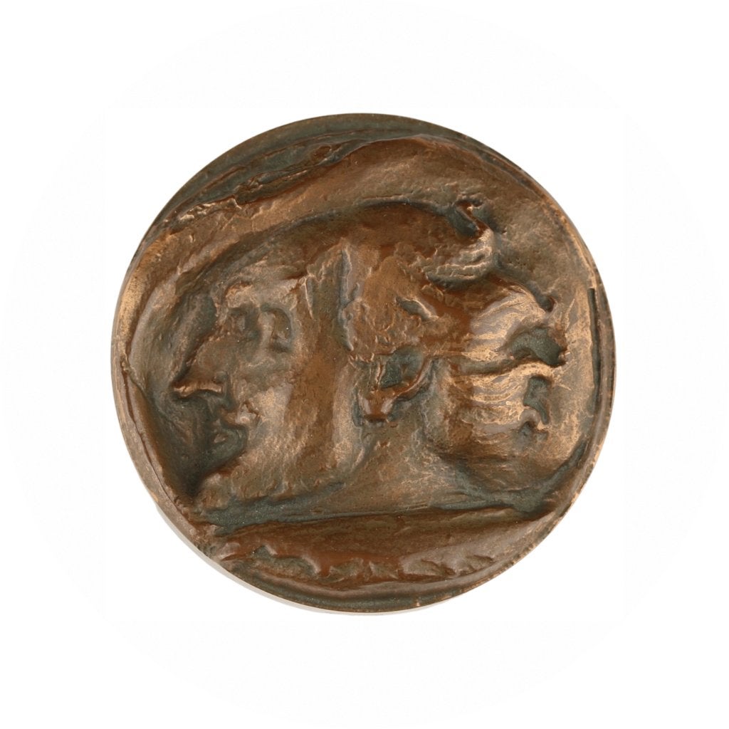BRONZEN PENNING Loekie Metz PETER PAUL RUBENS, Verzenden, Brons, Nederland