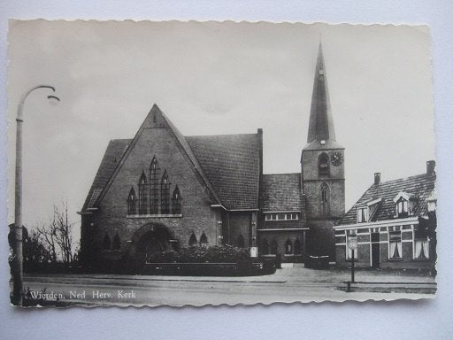 Q06 Wierden - Ned. Herv. Kerk - 1962, Verzamelen, Ansichtkaarten | Nederland, Verzenden, 1960 tot 1980, Ongelopen, Overijssel