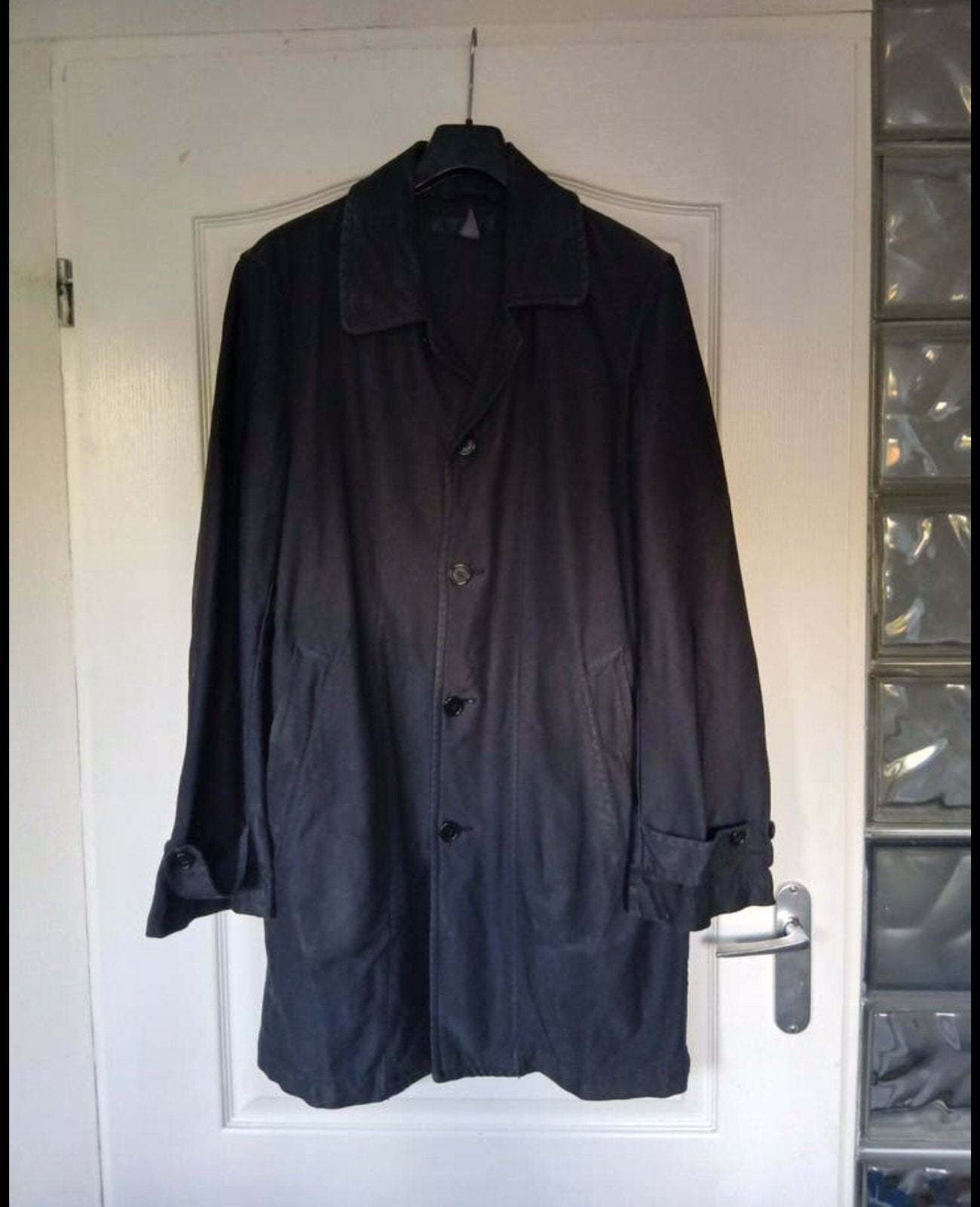 Comme des Garçons trenchcoat, Ophalen of Verzenden, Zo goed als nieuw, Zwart