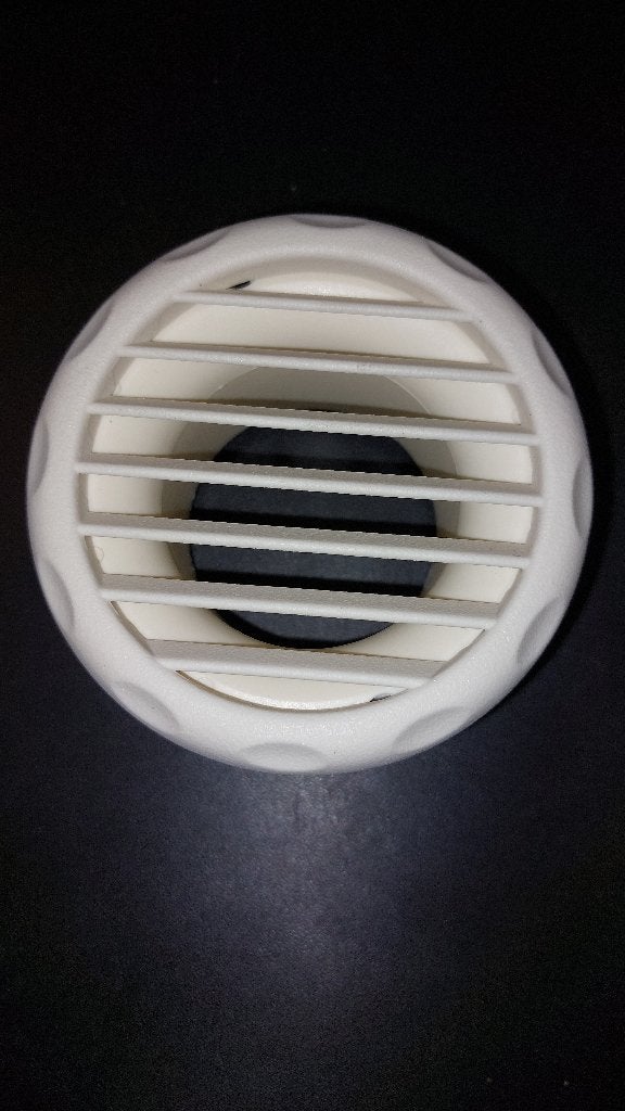 Dometic luchtuitlaatroosterset rond 60mm, Ophalen of Verzenden, Zo goed als nieuw
