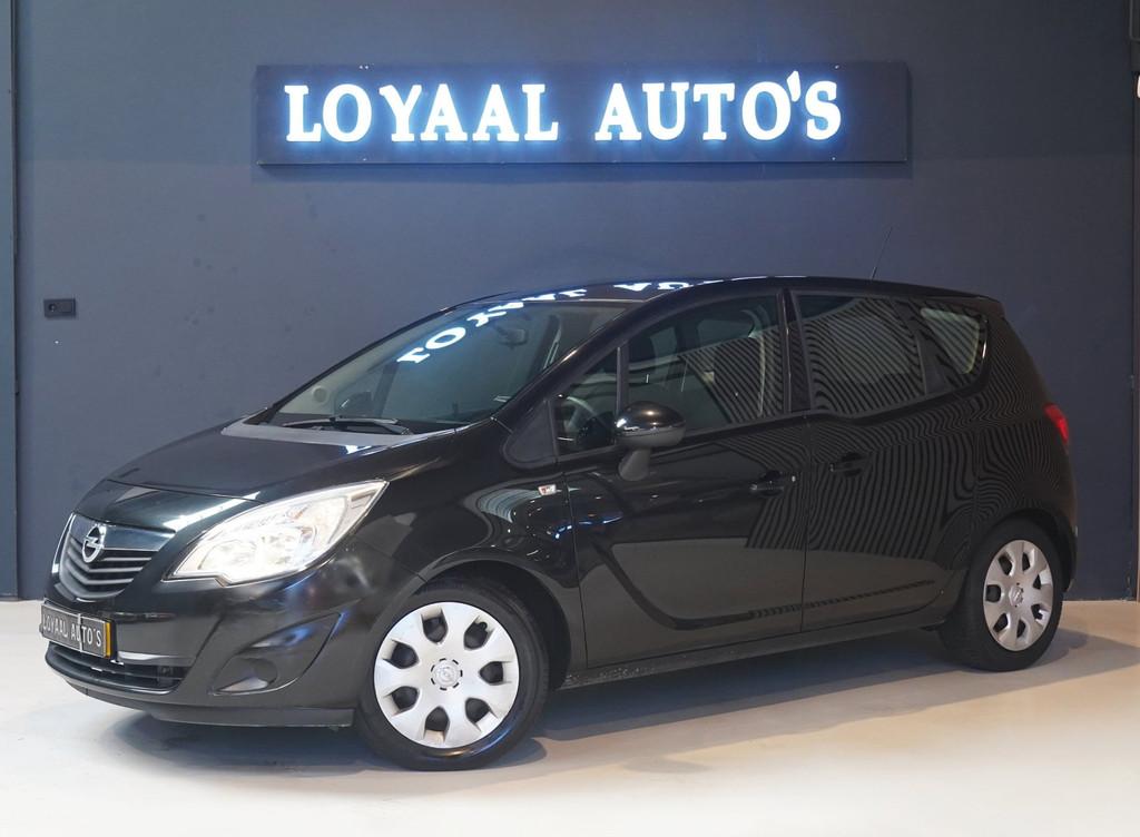 Opel Meriva 1.4 Turbo Anniversary Edition | AUTOMAAT| ELEK.R, Auto's, Gebruikt, Euro 6, 4 cilinders, Zwart