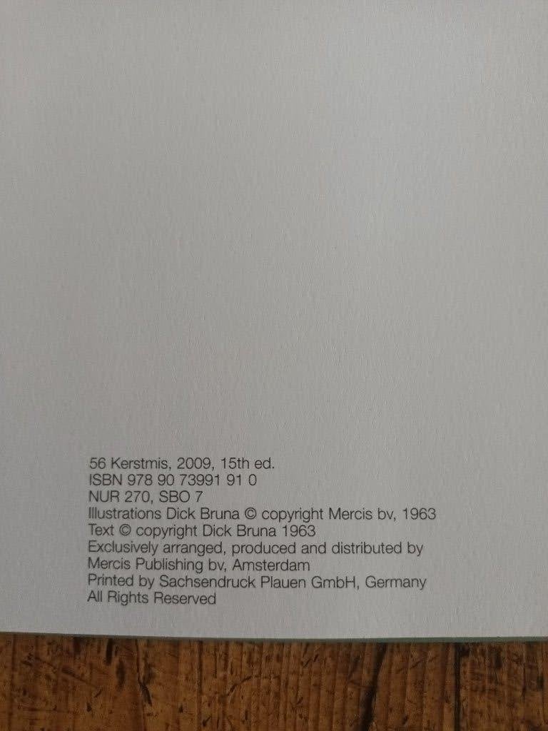 KERSTMIS- Dick Bruna ZGAN, Non-fictie, Ophalen of Verzenden, Zo goed als nieuw, Dick Bruna