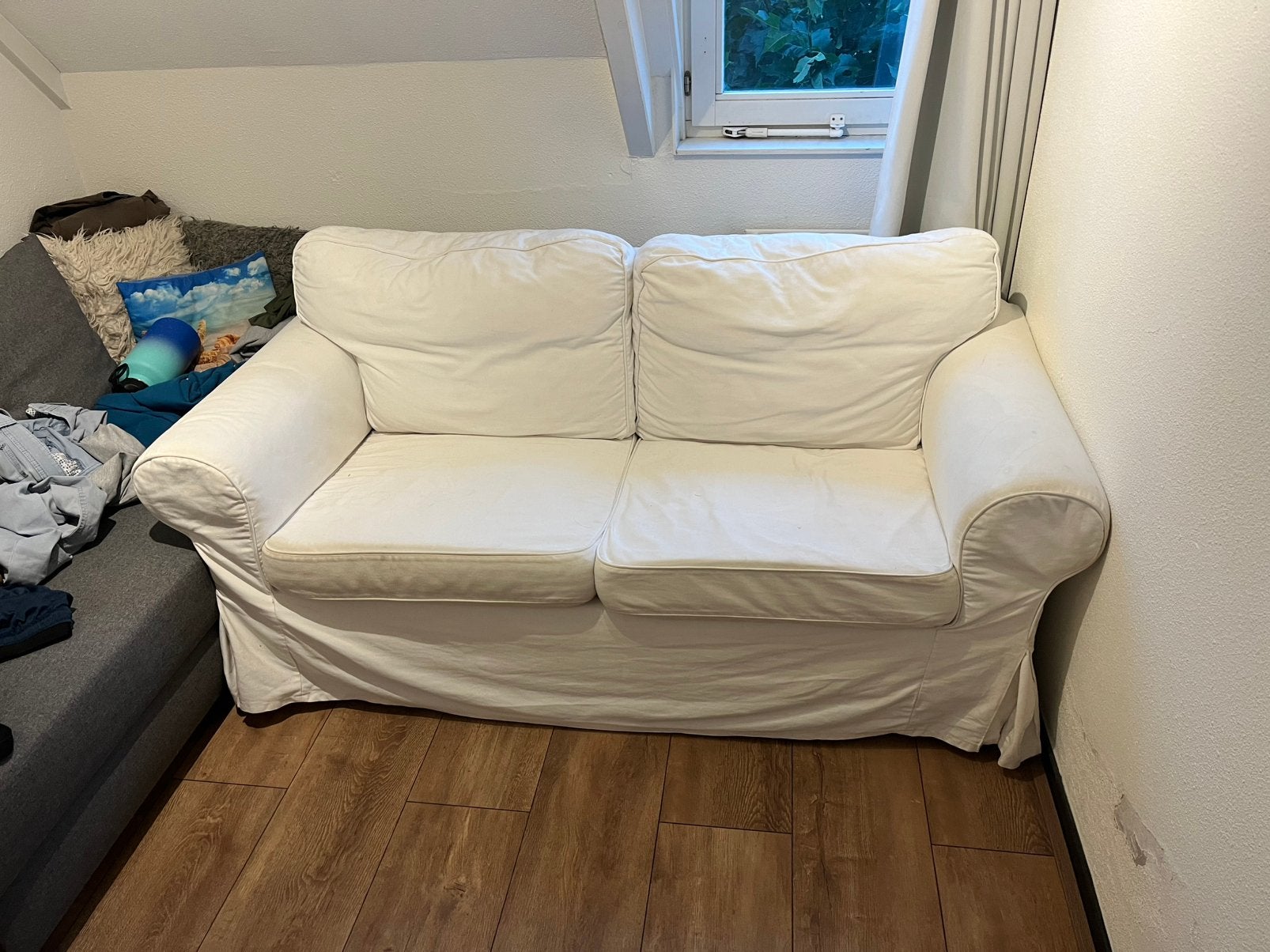 IKEA EKTORP 2-zitsbank €20, Ophalen, Gebruikt, 150 tot 200 cm, Tweepersoons
