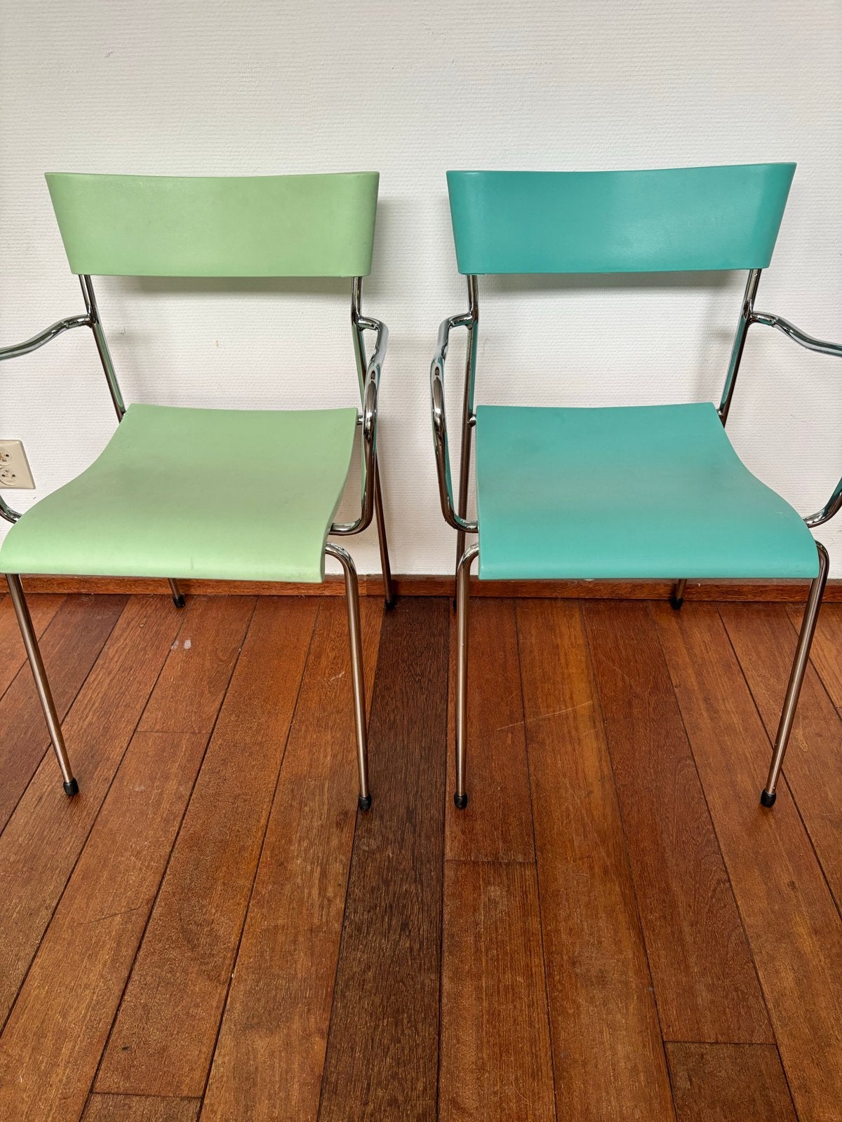 2x Fasem International Sinué stoelen - Marco Maran '95, Ophalen, Gebruikt, Twee, Overige kleuren