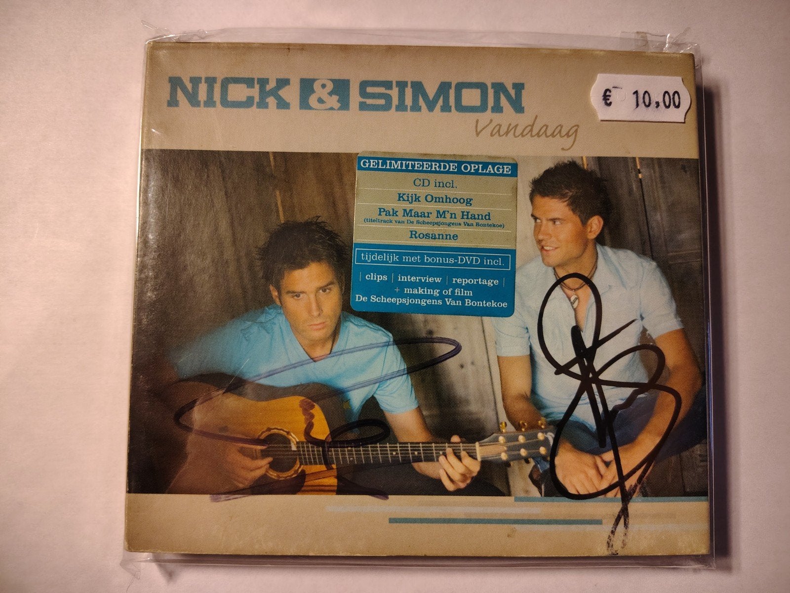 Nick & Simon - Vandaag GESIGNEERD, Ophalen of Verzenden, Zo goed als nieuw