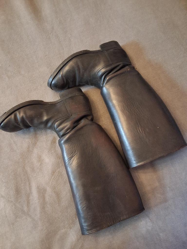 Duitse officierslaarzen ww2, Verzamelen, Militaria | Tweede Wereldoorlog, Ophalen of Verzenden, Overige soorten, Duitsland, Kleding of Schoenen