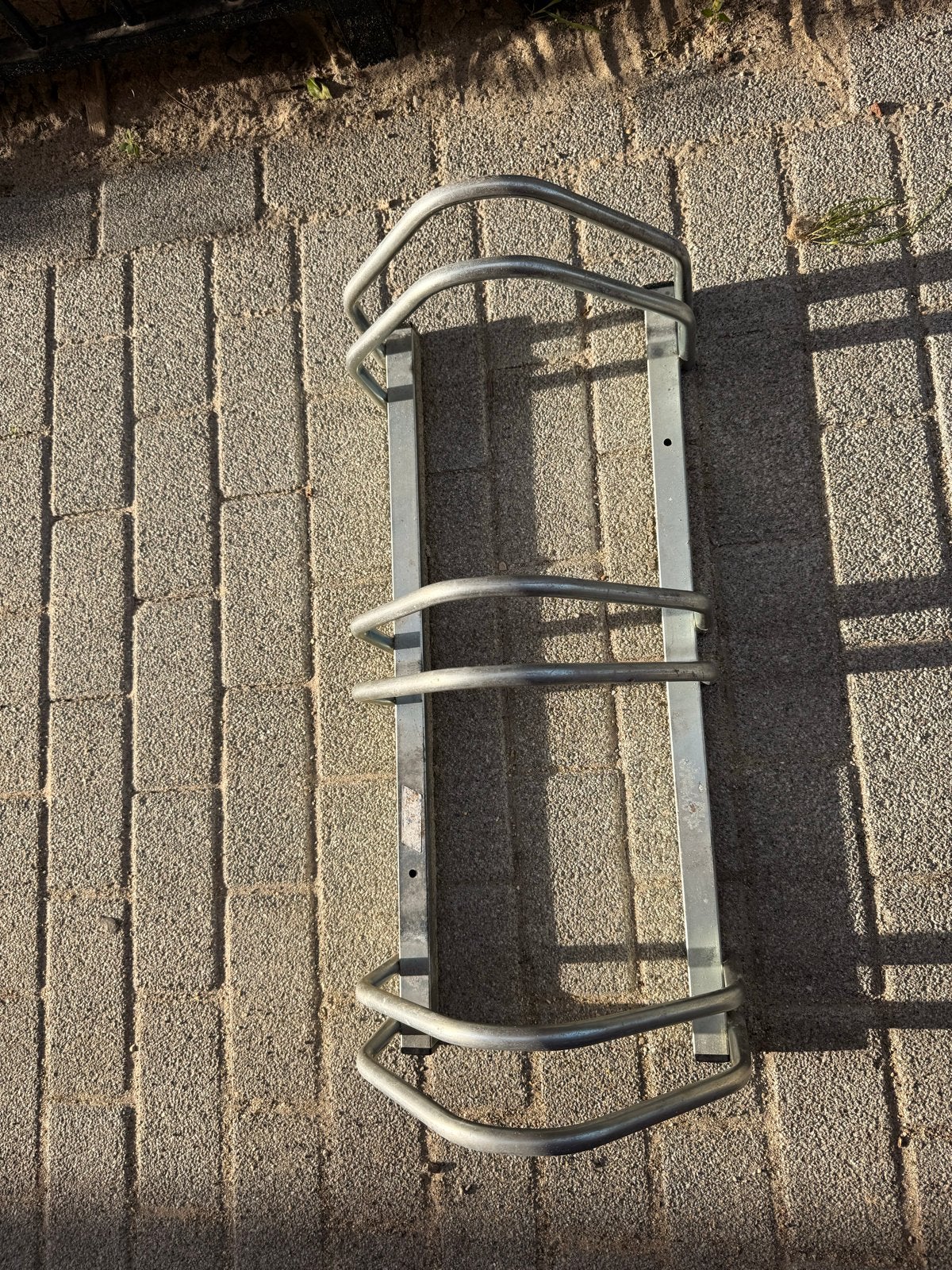 Degelijk Fietsenrek voor 3 fietsen - Gebruikt, Ophalen, Gebruikt