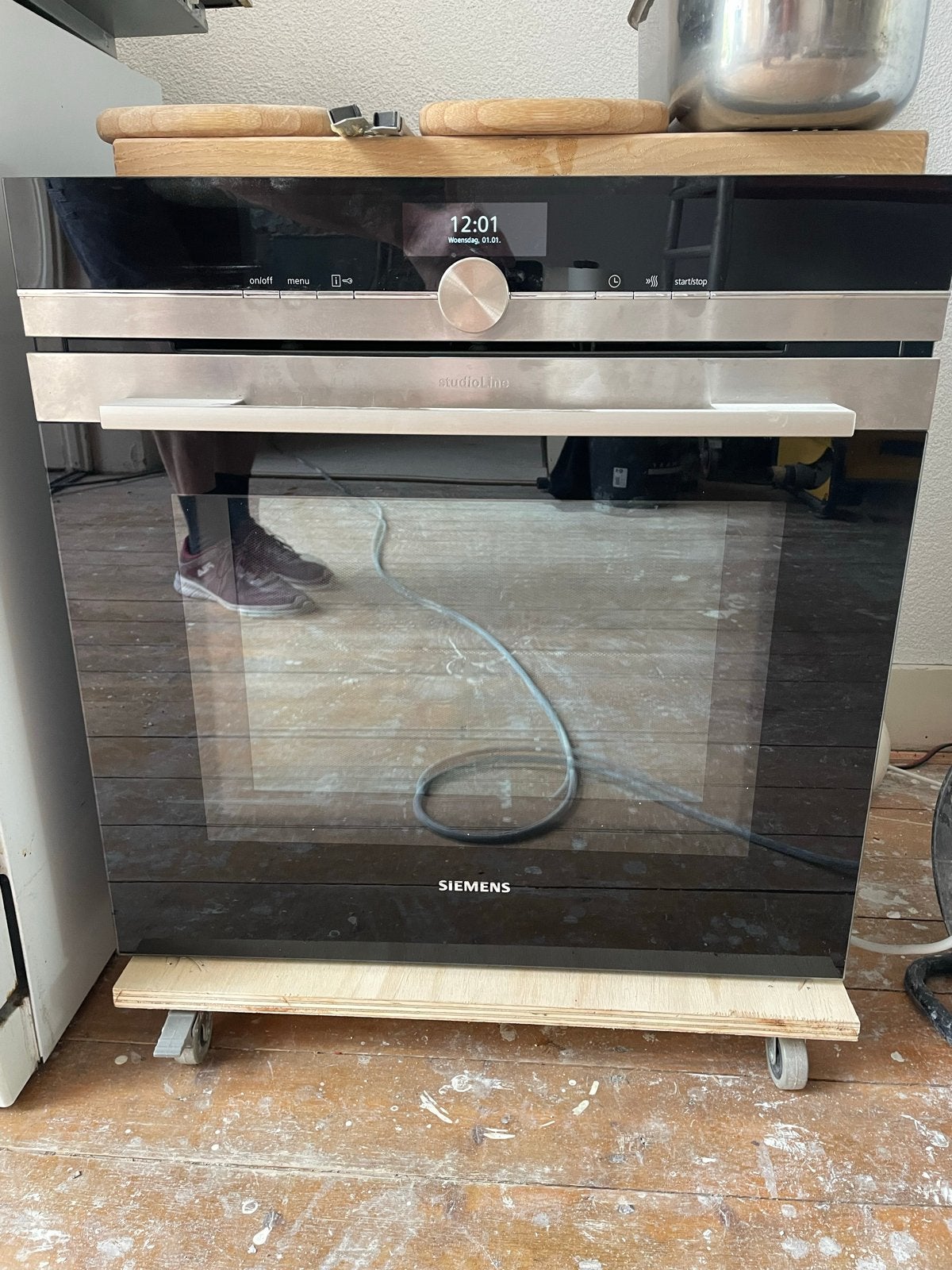Siemens StudioLine Inbouw Oven - Zo goed als nieuw, Ophalen, Hete lucht, Siemens, Inbouw