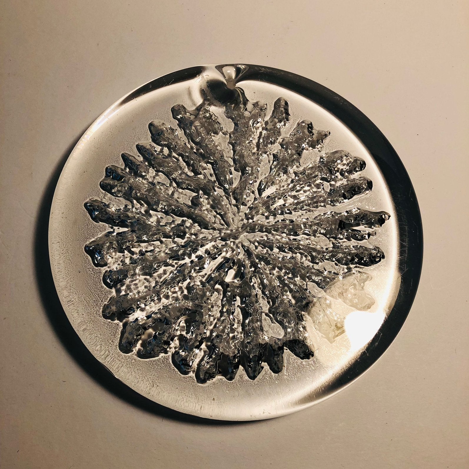 Prachtige suncatcher, ijsglas uit Noorwegen, raamganger, Ophalen of Verzenden