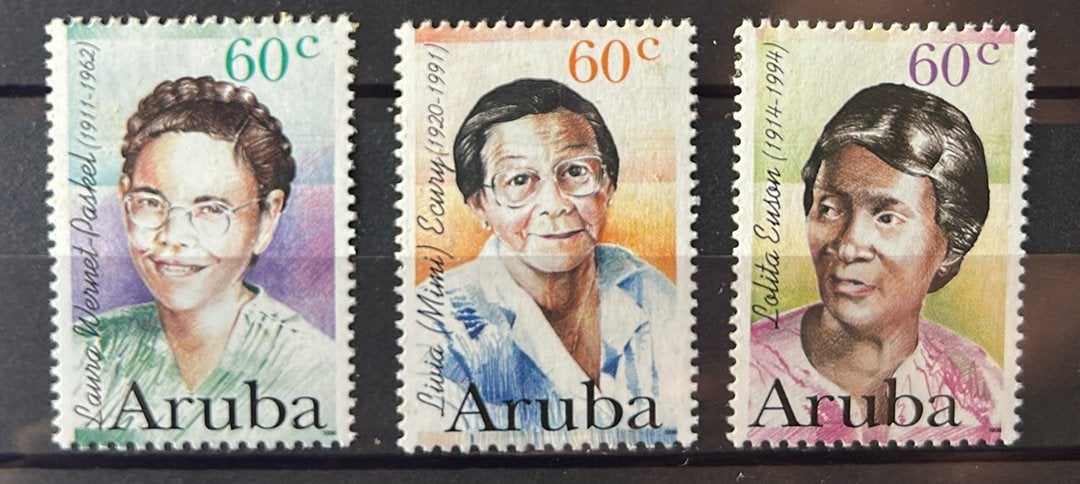 Aruba serie 182/84 postfris, Verzenden, Postfris