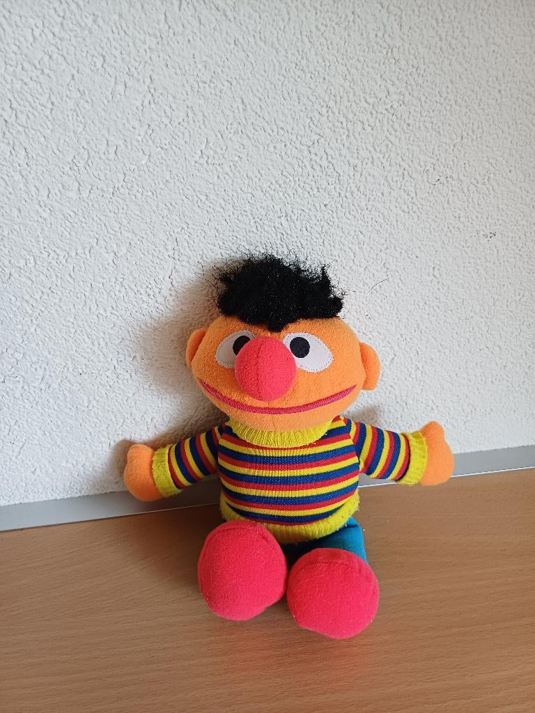 Knuffel Ernie, Overige karakters, Overige typen, Ophalen of Verzenden, Zo goed als nieuw