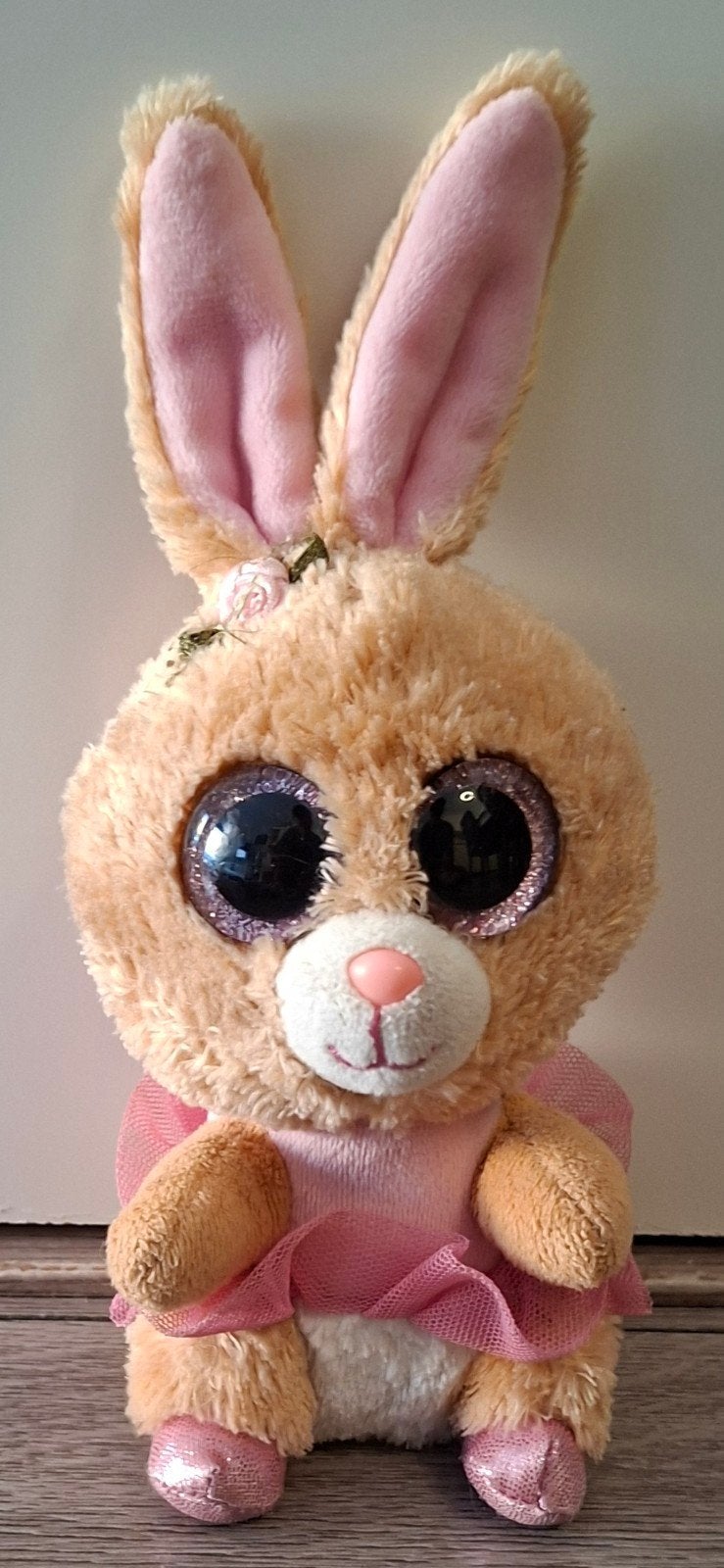 ty beanie boo konijn Twinkie Toes 16 cm, Overige karakters, Konijn, Ophalen of Verzenden, Zo goed als nieuw