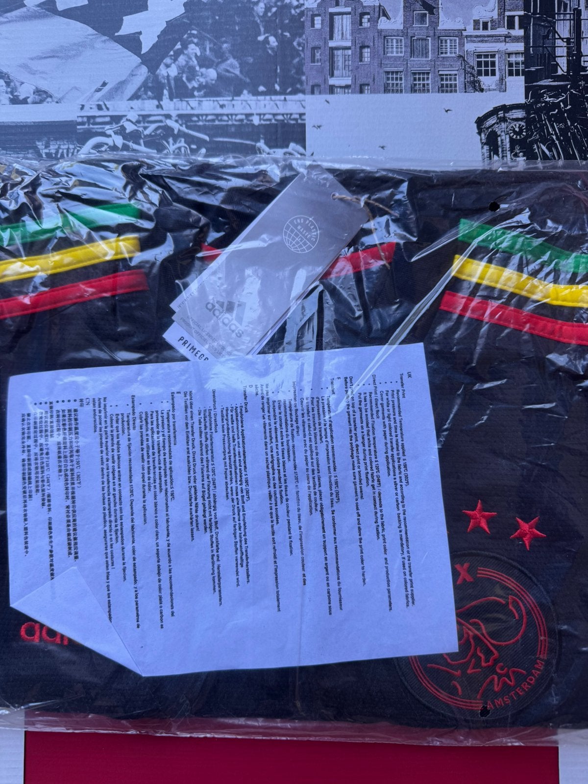 Gloednieuw origineel Ajax Amsterdam bob marley voetbalshirt, Ophalen of Verzenden, Zo goed als nieuw, Overige typen