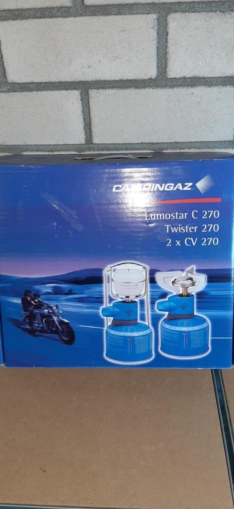 Campingaz Lumostar C 270 & Twister 270 set, Ophalen of Verzenden, Nieuw