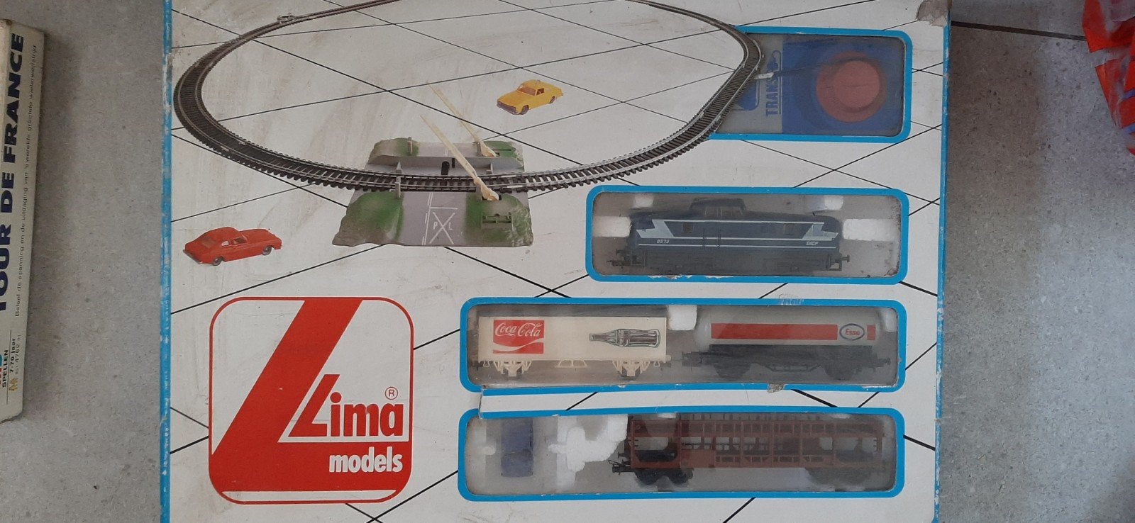 Lima Models Treinset met Locomotief en Wagons, Ophalen of Verzenden