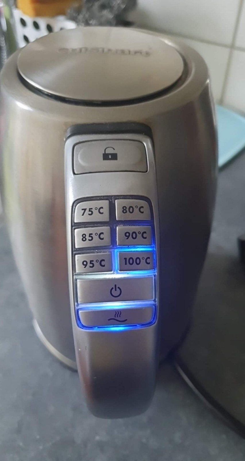 CUISINART LCD Display waterkoker., Witgoed en Apparatuur, Frituurpannen, Ophalen of Verzenden