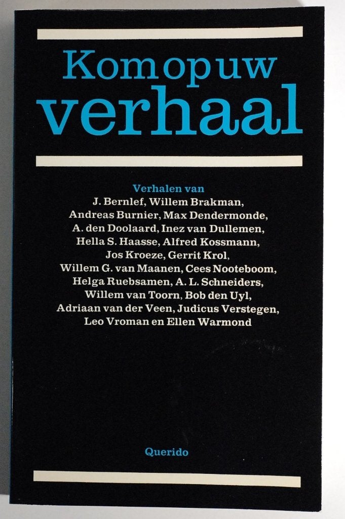 Kom op uw verhaal - Verhalenbundel (boek jaren 70)