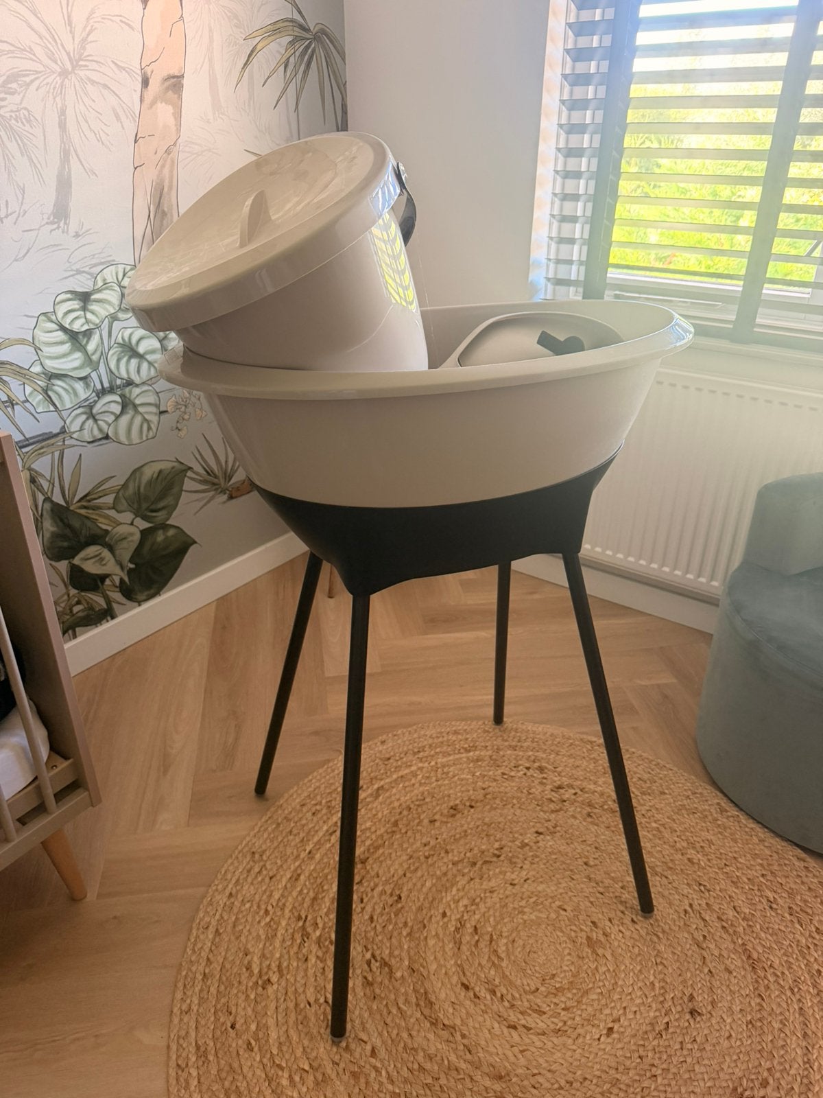 Luma baby bad set., Kinderen en Baby's, Ophalen, Zo goed als nieuw, Badje