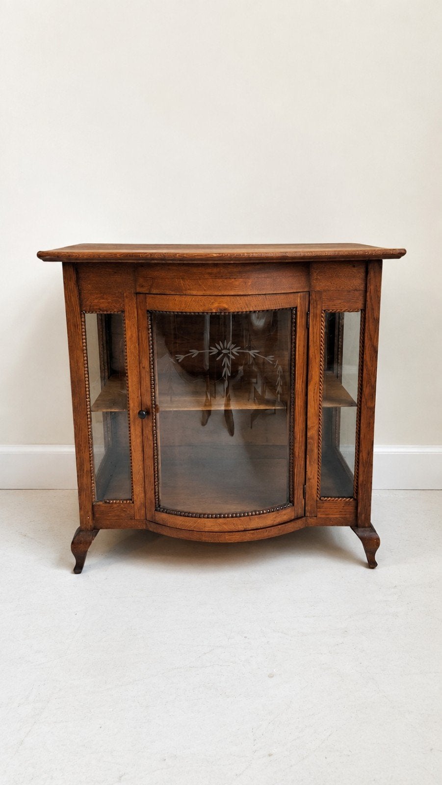 Vintage Eiken Theekastje, Antiek en Kunst, Ophalen of Verzenden