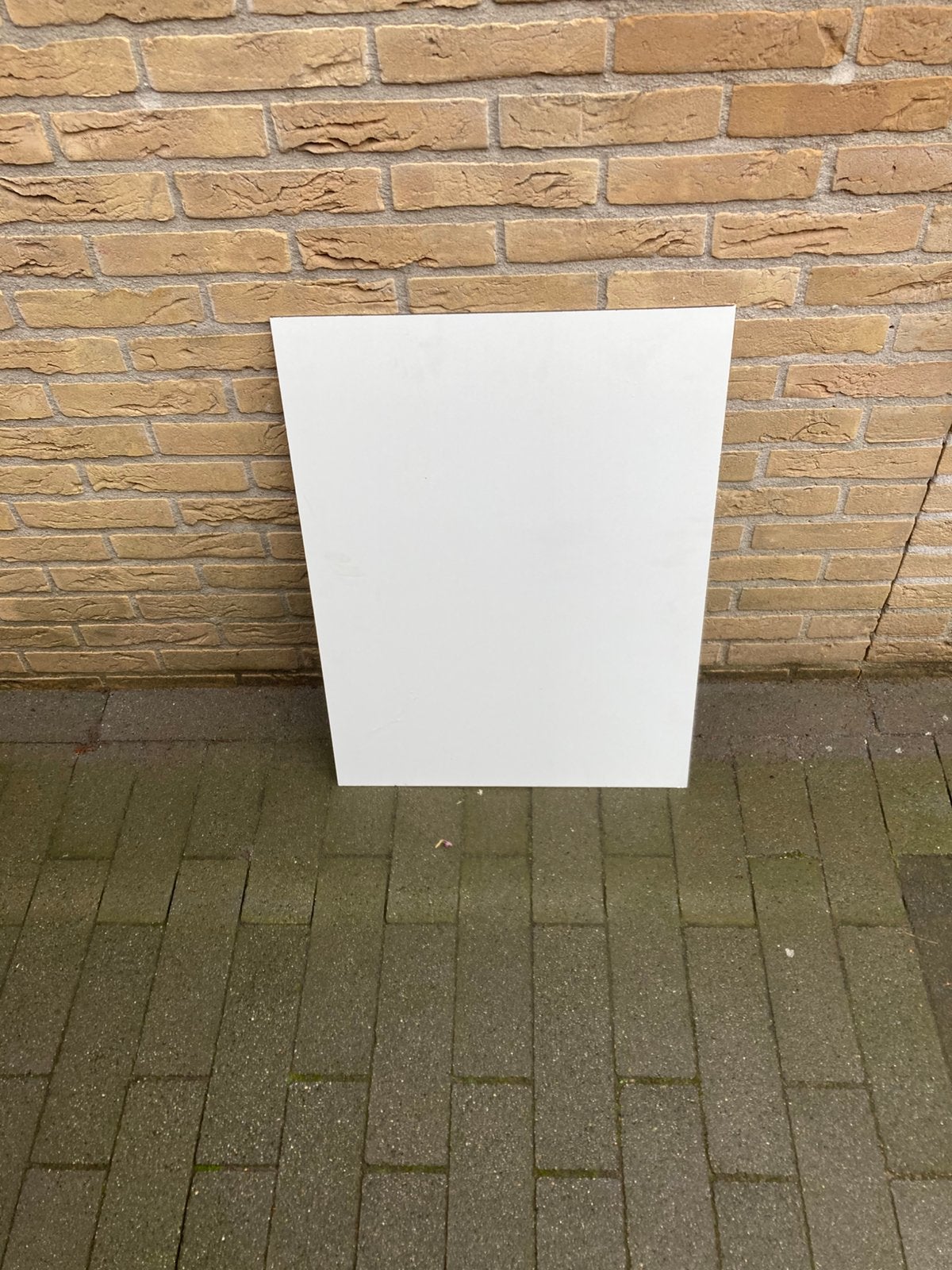 Trespa plaat RAL 9010 - 70x51,5 cm, 6mm dik, Doe-het-zelf en Verbouw, Platen en Panelen, Ophalen, Zo goed als nieuw