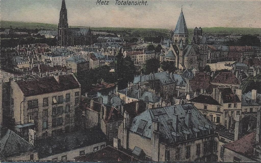 702-333-021 Metz Totalansicht, Verzenden, Voor 1920, Frankrijk