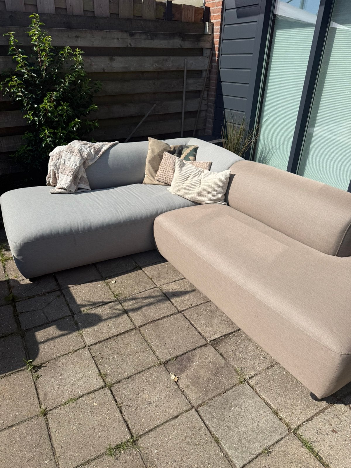 Loungebank, Tuin en Terras, Tuinsets en Loungesets, Zo goed als nieuw, Bank, Ophalen