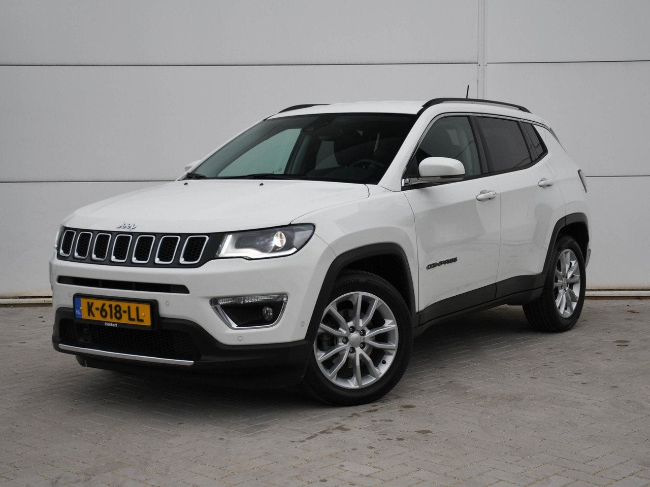 Jeep Compass Limited 1.3T 130pk NAVI | CRUISE.C | CLIMA | KE, Auto's, Jeep, Voorwielaandrijving, 4 cilinders, Wit, Handgeschakeld