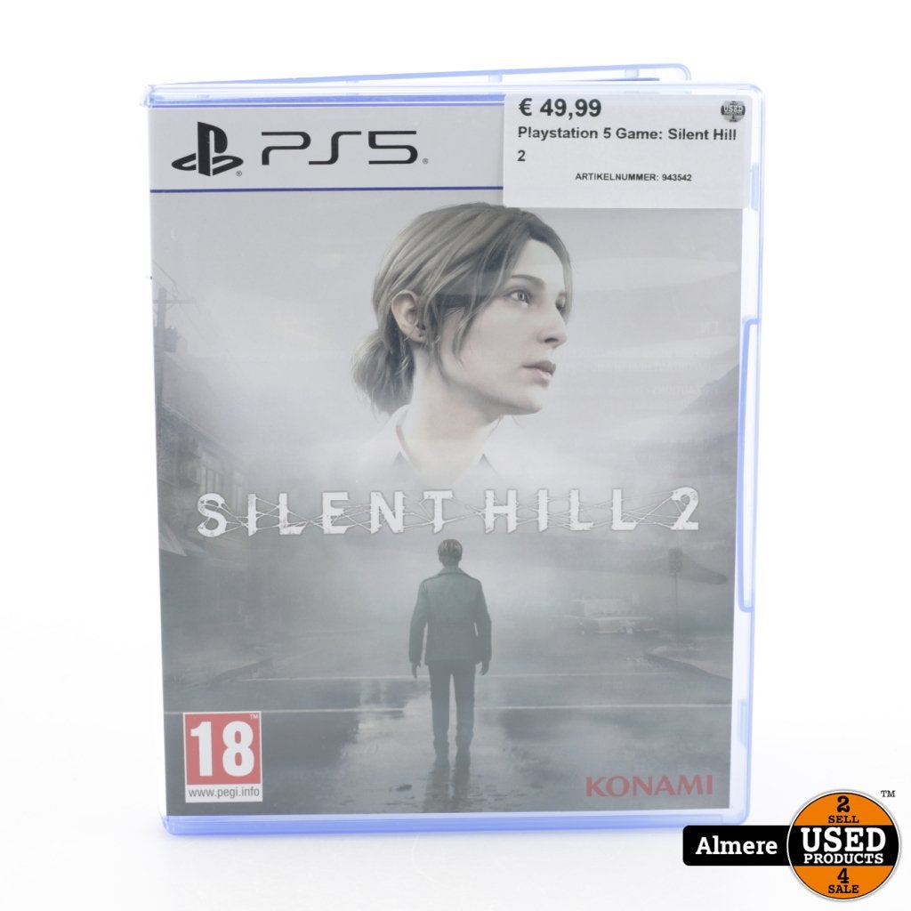 Playstation 5 Game: Silent Hill 2, Sony, Gebruikt, Support@sony.com, 1-7-1 Konan, Minato-ku
Tokyo 108-0075
Japan