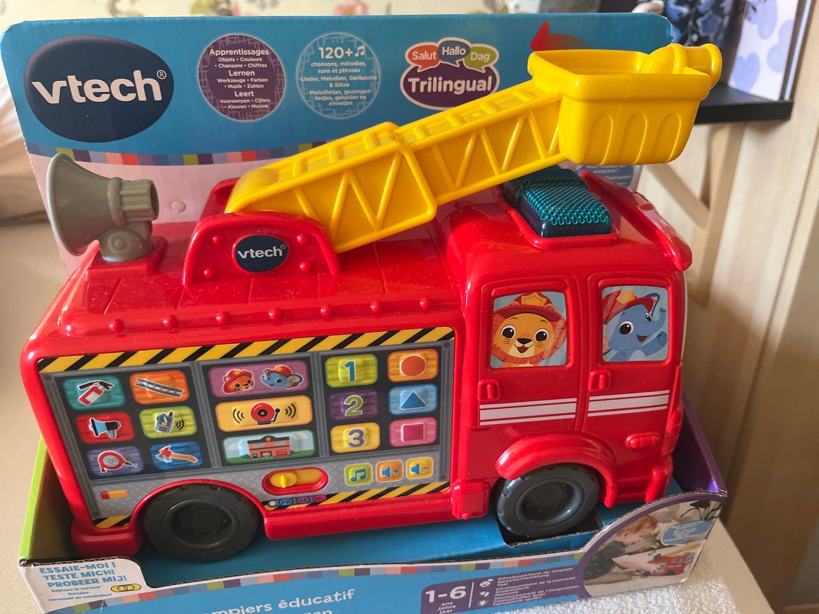 Vtech Brandweerauto - Nieuw in doos, Ophalen, Nieuw, 6 maanden tot 2 jaar