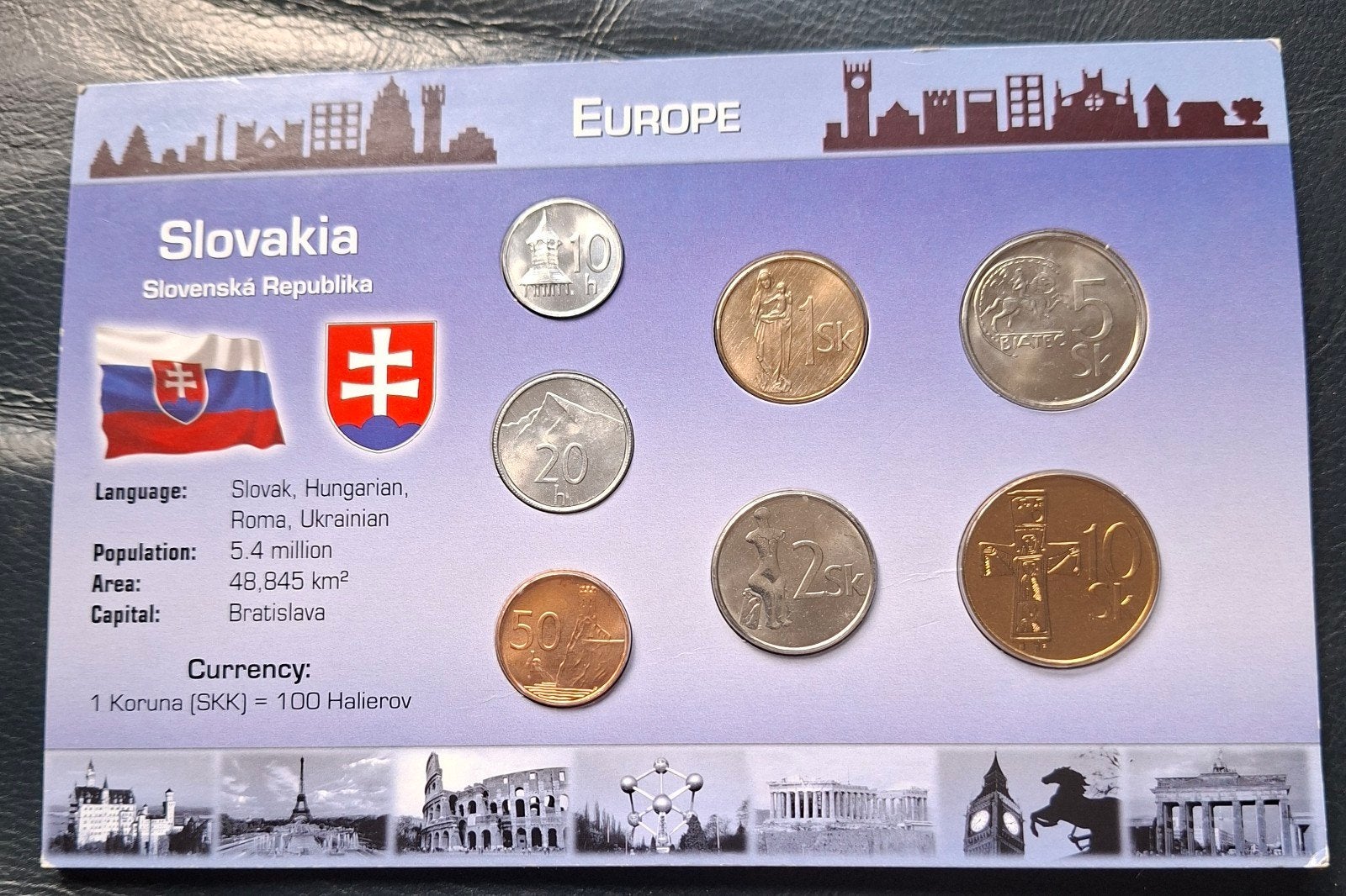 Munten set Slowakije - Europe, Ophalen of Verzenden