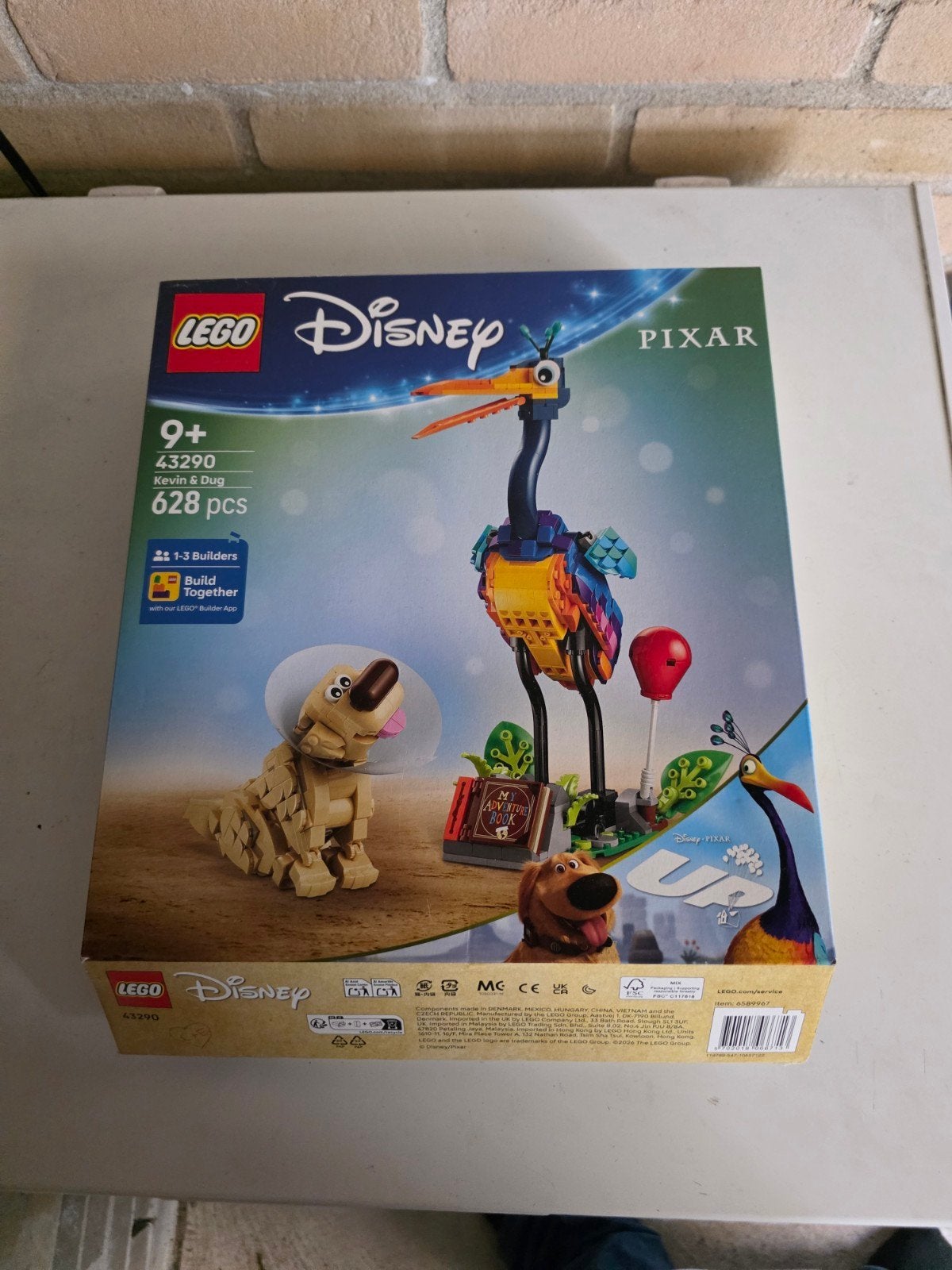 lego disney kevin en dug, Ophalen of Verzenden, Zo goed als nieuw, Lego