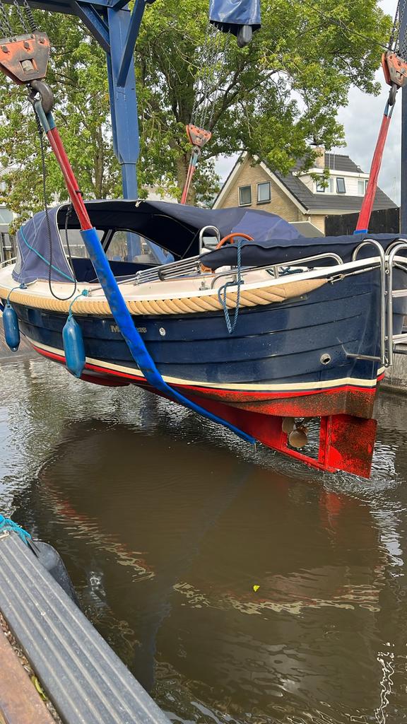 Maril 625 sloep met nieuwe boegschroef 25 pk Vetus motor, 10 tot 30 pk, Gebruikt, Binnenboordmotor, 6 meter of meer
