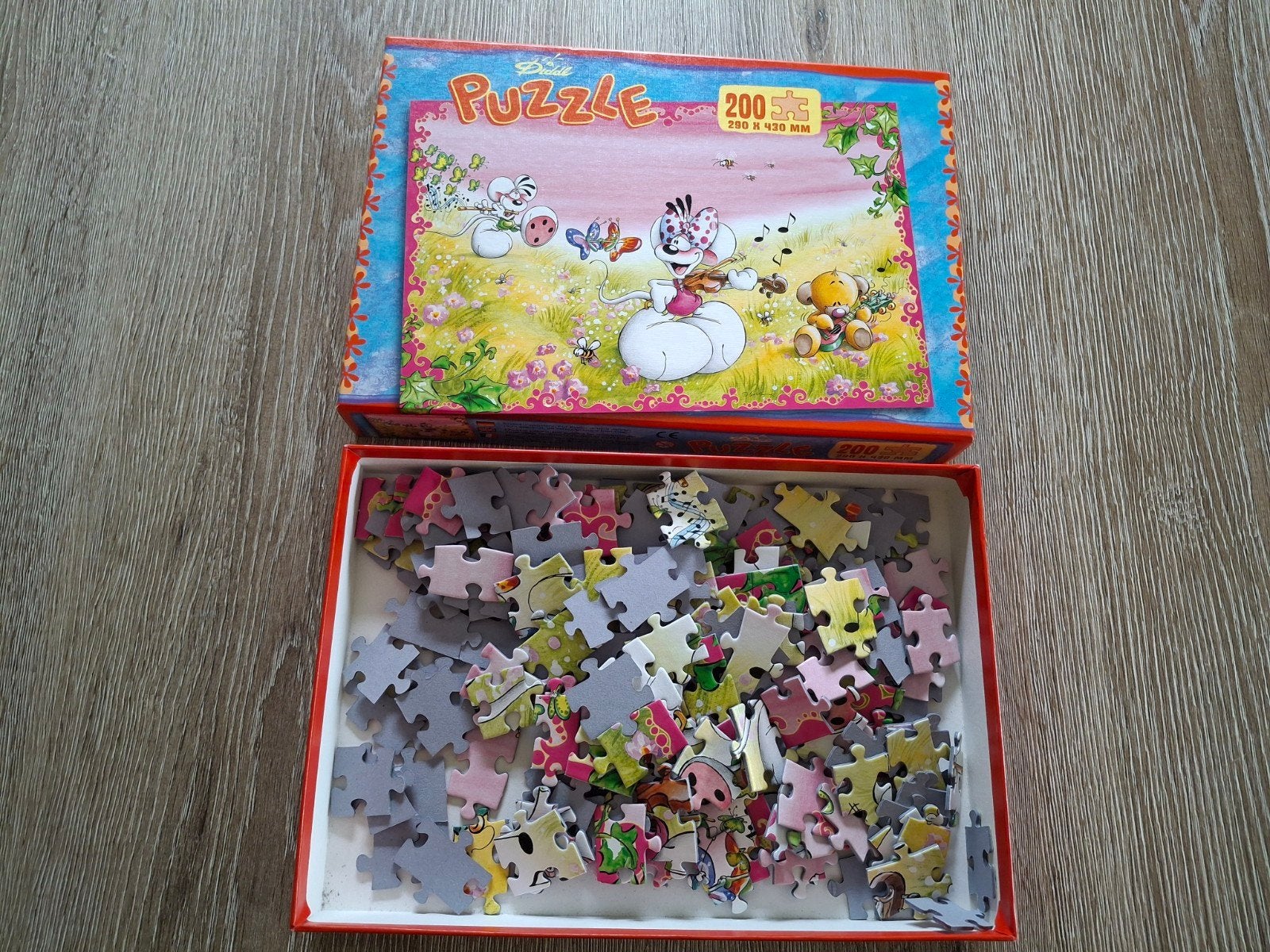 diddl puzzel, Verzamelen, Ophalen of Verzenden, Diddl, Zo goed als nieuw, Overige typen
