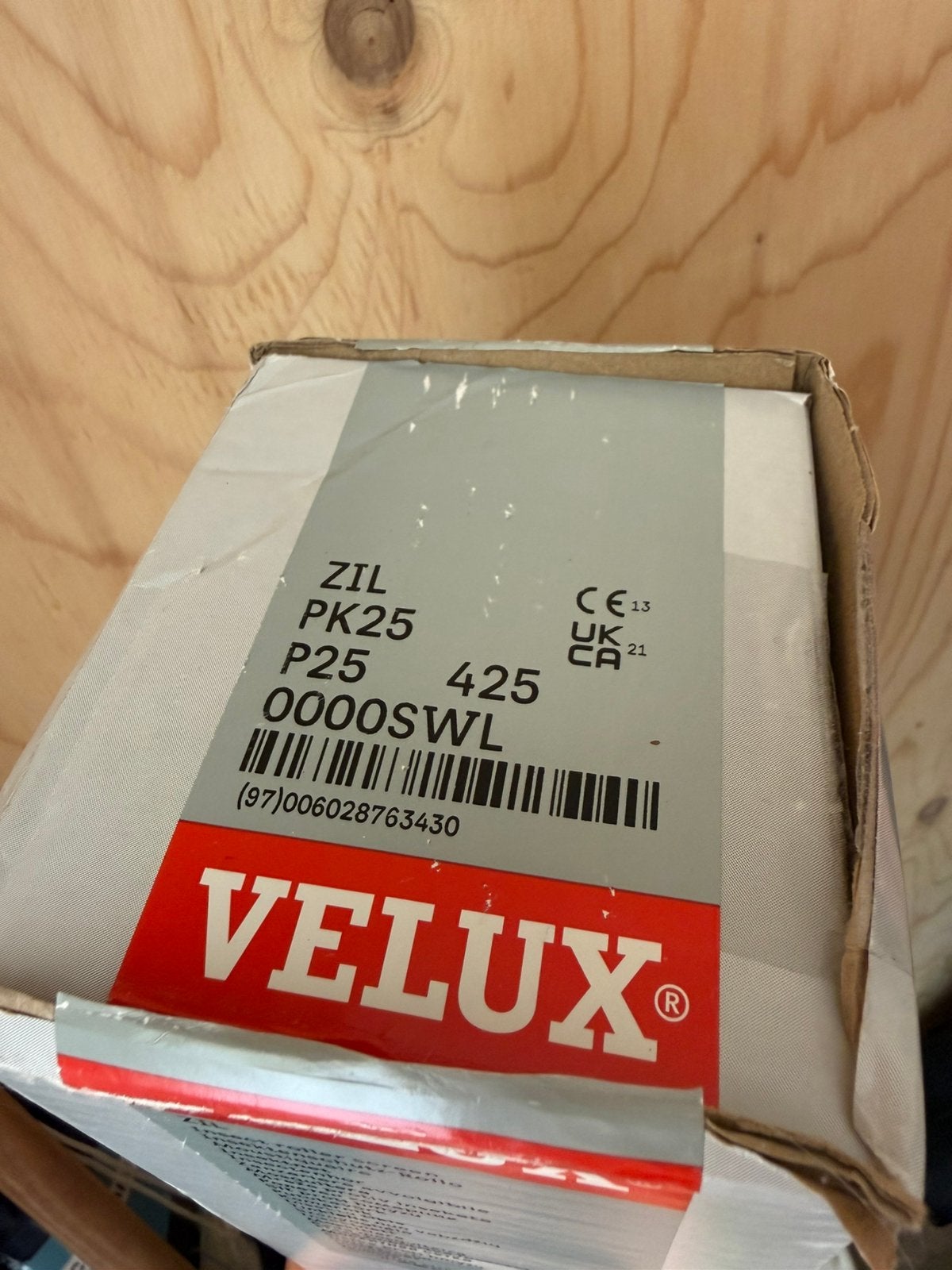 VELUX Hor ZIL PK25 0000SWL Wit – Nieuw – Compleet, Ophalen, Nieuw, Overige typen, Minder dan 200 cm