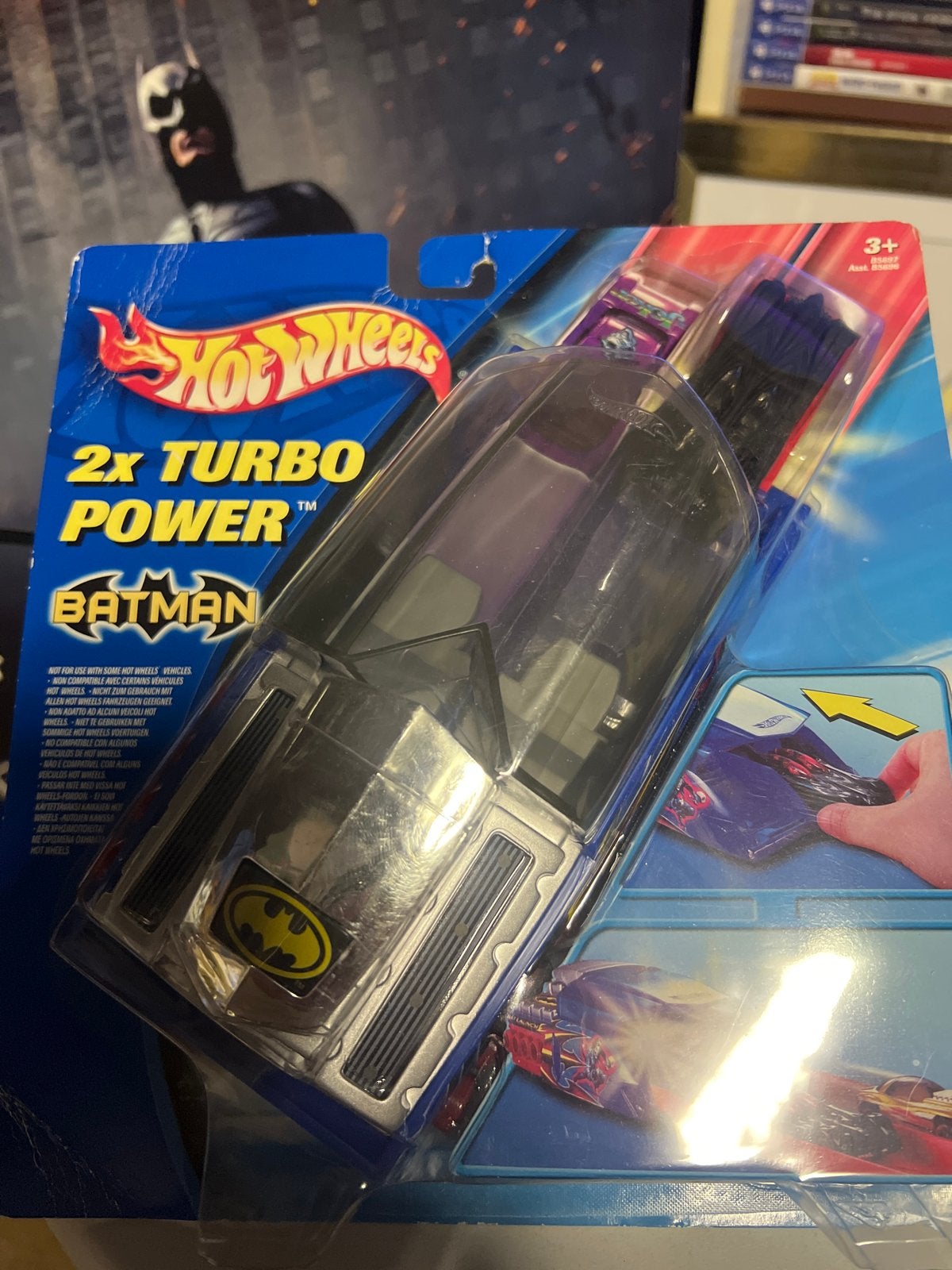 Hot Wheels 2x Turbo Power Batman Batmobile Nieuw, Ophalen of Verzenden, Nieuw