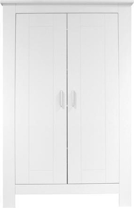 Witte Bopita kast met twee deuren, Ophalen, Gebruikt, Kast, 50 tot 70 cm