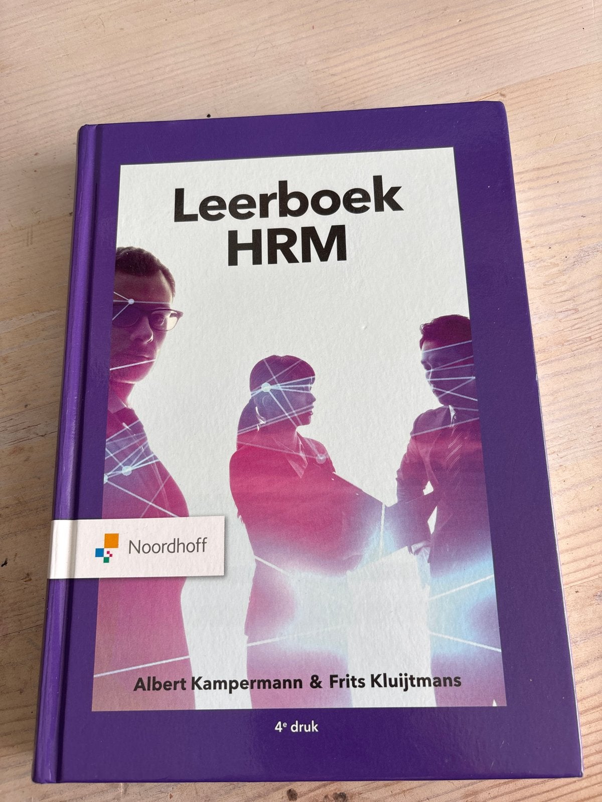 Leerboek HRM 4e druk - Albert Kampermann & Frits Kluijtmans, Boeken, Ophalen of Verzenden, Gamma, Zo goed als nieuw, HBO