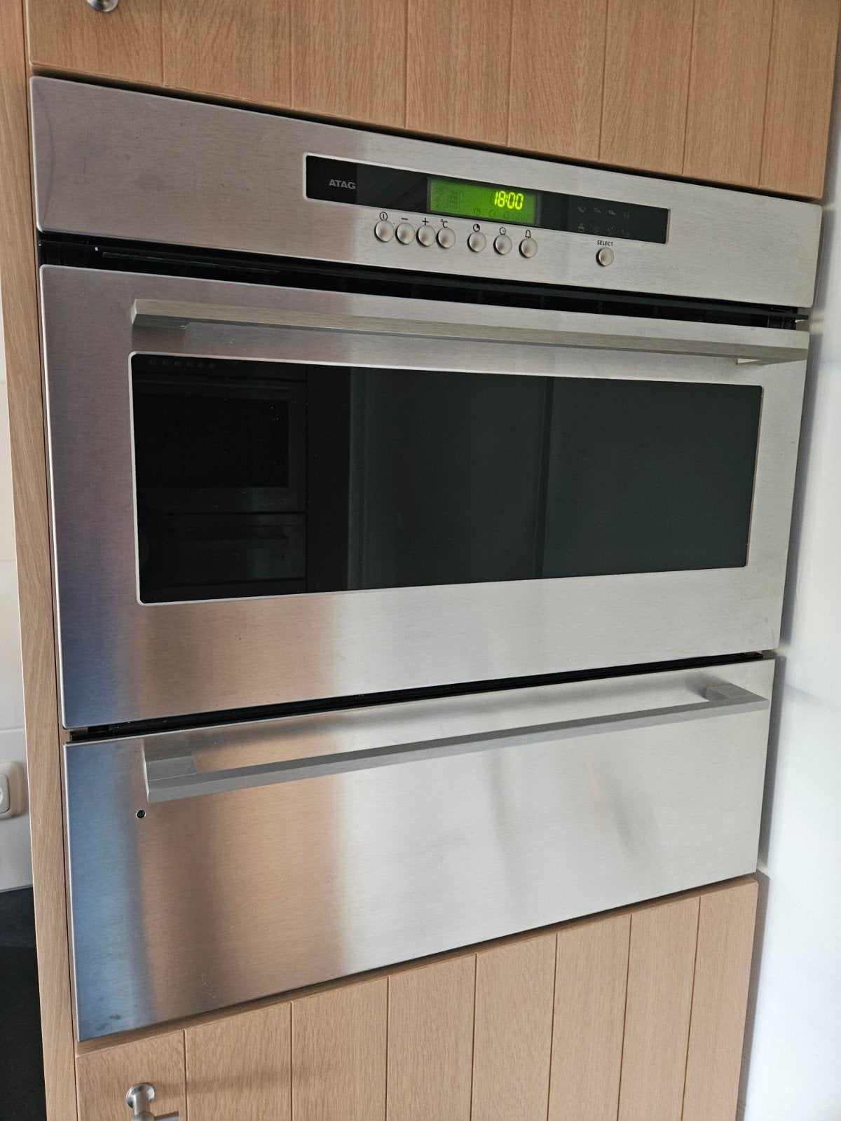 Atag Combi Magnetron - Inbouw, Witgoed en Apparatuur, Ovens, Gebruikt, Inbouw, Combi-oven, Atag, Hete lucht, Magnetronfunctie