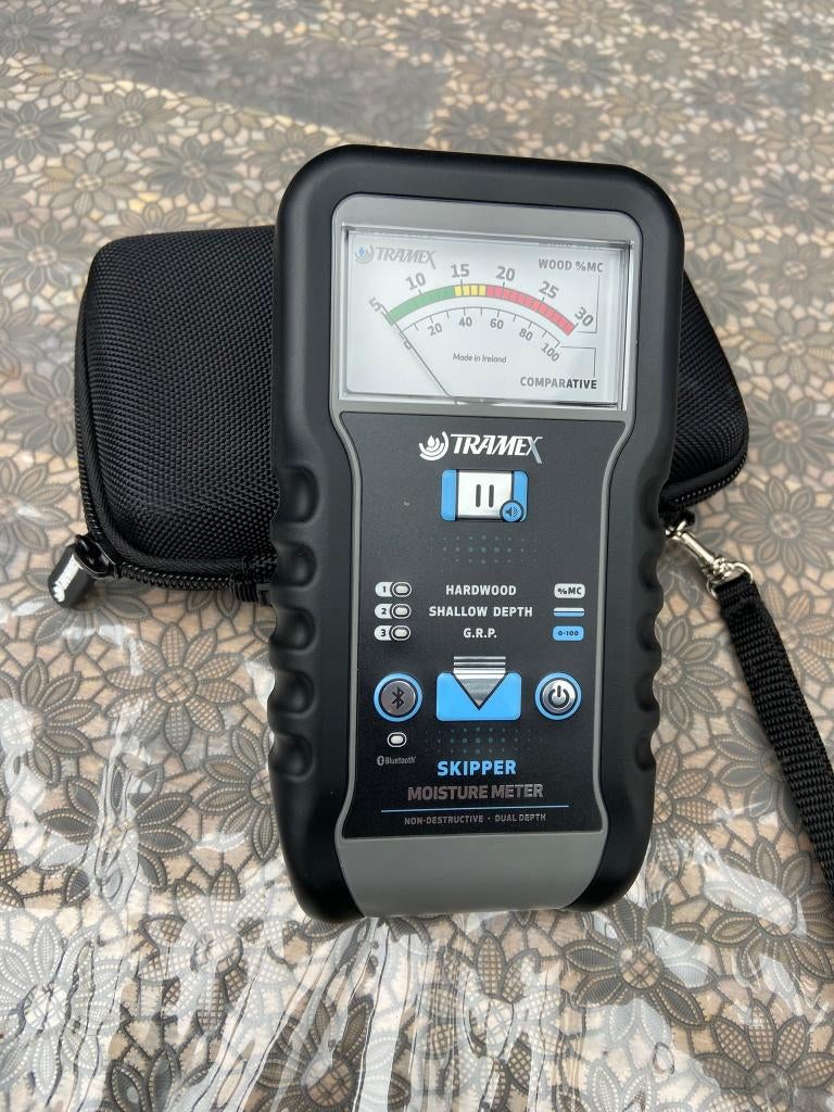 Professionele Tramex Skipper 5 vochtmeter te huur, Ophalen, Zo goed als nieuw, Onderhoud en Reparatie