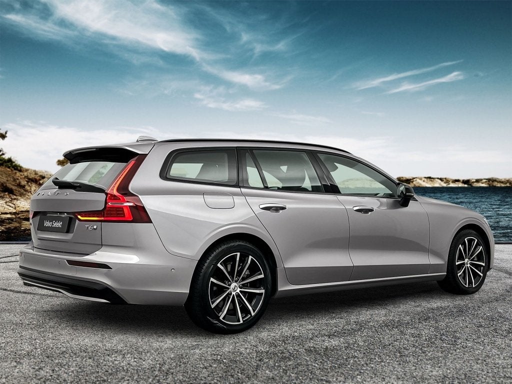 Volvo V60 T6 398PK Recharge Plus Dark| Adap.Cruise| 360Camer, Automaat, Gebruikt, Lichtsensor, Zilver of Grijs