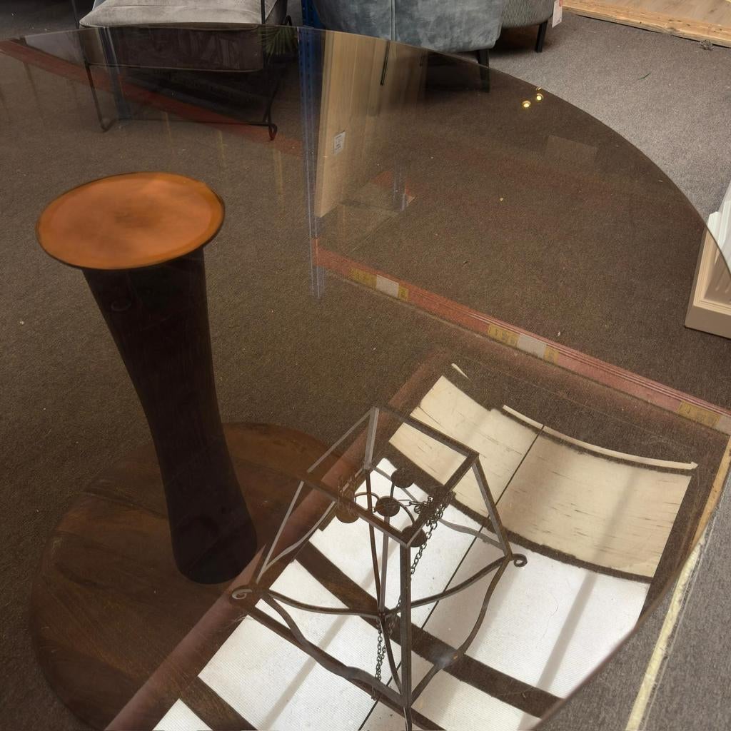 Eettafel glas boogie, Ophalen