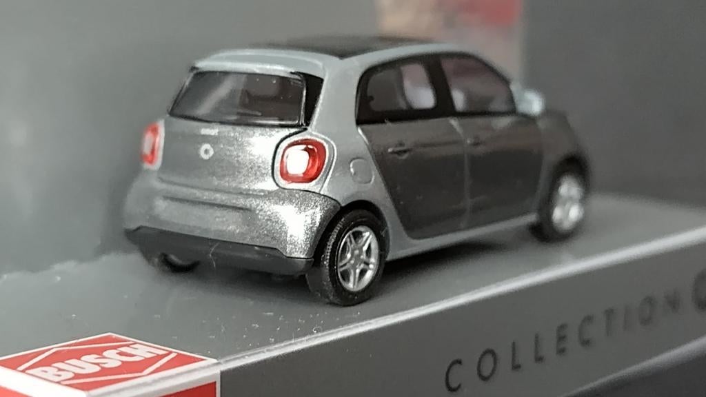 Smart Forfour 1:87 H0 Busch Pol, Overige merken, Busch Gmbh, Auto, Verzenden