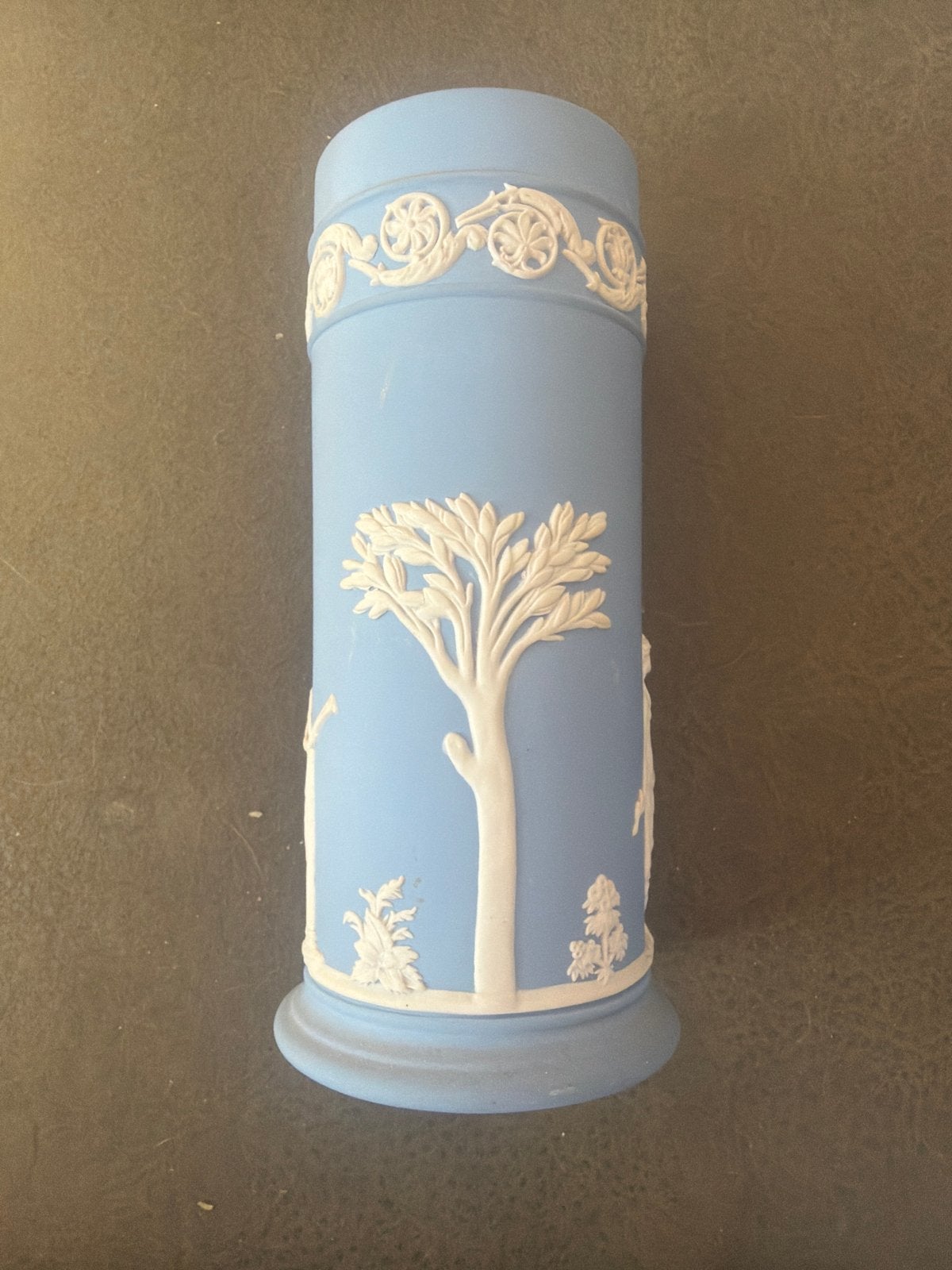 Wedgwood Jasperware vaasje - 15 cm, Antiek en Kunst, Antiek | Vazen, Ophalen