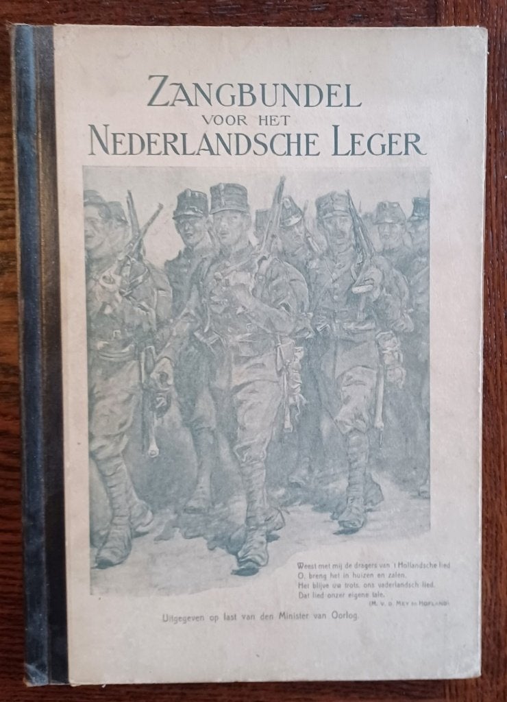 Zangbundel voor het Nederlandsche Leger, Muziek en Instrumenten, Bladmuziek, Zang, Gebruikt, Overige soorten, Ophalen of Verzenden